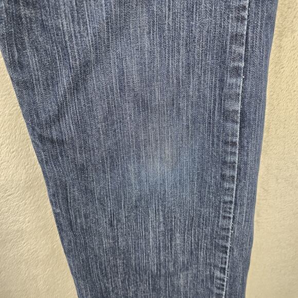 Timberland Pro FR Flame Resistant Bootcut Jeans Mens 34x32 Blue Denim Grunge - Picture 4 of 14